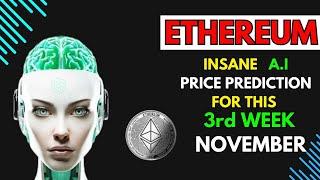 Insane ETHEREUM ETH Price Prediction for THIS WEEK by A.I