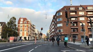 Driving In And Around Aarhus, Denmark, On A Late Afternoon In October