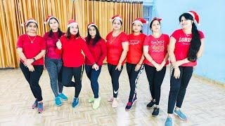 Christmas dance , Bollywood song Zumba dance workout for belly fat #christmas #dance #song #viral