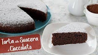 TORTA DELLA SUOCERA AL CIOCCOLATO Ricetta Facile Senza Bilancia Pronta in 5 Minuti