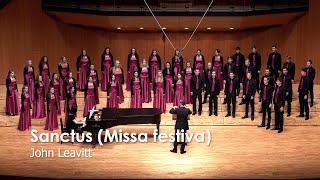 KOS Czech choir - Sanctus (Missa festiva) - John Leavitt