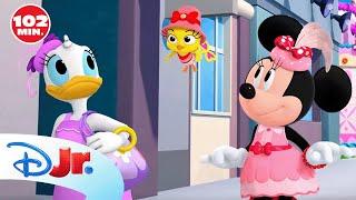 ¡Disfruta de los mejores momentos de Minnie y Daisy! 🩷 | RECOPILACIÓN | @DisneyJuniorES