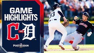 Guardians vs. Tigers ALDS Game 3 Highlights (10/9/24) | MLB Highlights