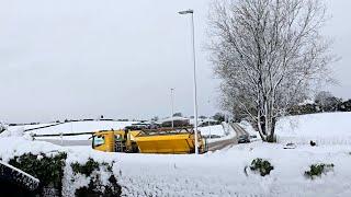 Snow and Gritter Doing a Good Job!