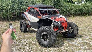 NEW CanAm Maverick X3 XRC Turbo RR: Start Up, Test Drive, Walkaround, POV and Review