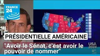 Présidentielle américaine : "Avoir le Sénat, c'est avoir le pouvoir de nommer" • FRANCE 24