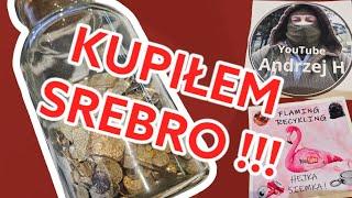 0,5 kg srebra. Kupiłem srebro od youtubera z Facebooka. #srebro #odzysk #bastek #recykling #srebra