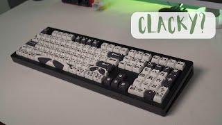 can a full sized keyboard clack? (featuring the monsgeek M5W) foamless build