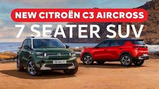 New Citroën C3 Aircross - 7 Seater | SUV outside, lounge inside