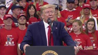 Pres. Trump brings Mpls. police Lt. Bob Kroll on stage