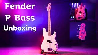 Fender Player Precision Bass Unboxing and Demo