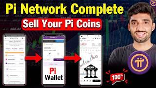 Pi Network Tutorial For Beginners | Pi Coin withdrawal kaise kare | Pi Lockup Settings | Pi Sell