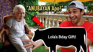 Surprising Lola with HUGE Alaga (NATAKOT SIYA !!)