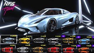 NFS Heat All Cars - Full Car List With Price & Manufacturer