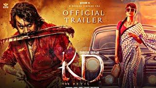 KD The Devil teaser trailer : Release update | Dhruva sarja | shilpa shetty | KD the devil trailer