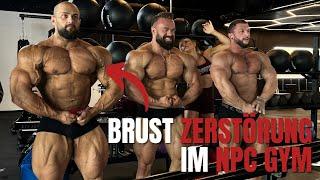 Brusttraining mit den DICKEN Jungs! | Bodybuilding SCHWEDEN