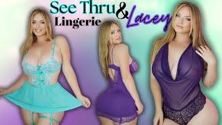 See Thru & Lacey Lingerie Try On Haul Review from AVIDLOVE