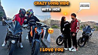 Iss ladki ke sath long drive pe kuch aase hua | crazy long ride with her