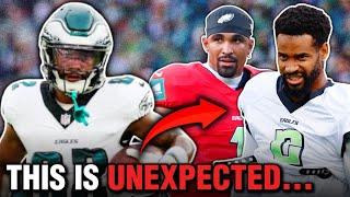 Eagles SHOCKING Rookie MAKES STATEMENT At Camp! + Darius Slay ENDS Jalen Hurts INSANE Streak!