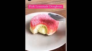 Pink Lemonade Donut at Good Glaze, North Point, Ontario