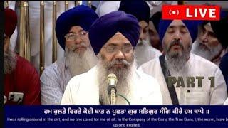 LIVE Bhai Manpreet Singh kanpuri Sachkhand Sri Harmandir Sahib Amritsar Bhai Manpreet Singh kanpuri