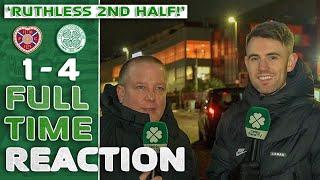 Hearts 1-4 Celtic | 'RUTHLESS 2ND HALF!' | Full-Time Reaction