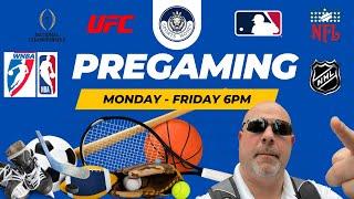 Pregaming - Betting Strategies for NFL, NCAA, NHL, NBA, @ More - Live, Friday, Dec. 20, 2024