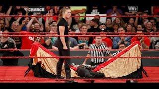 Ronda Rousey suspended from Raw  WWE Raw, June 18, 2018