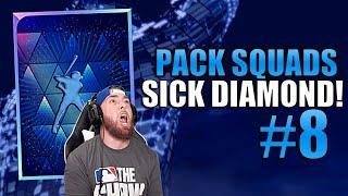 MOST PACKS EVER! DIAMOND PULL! Pack Squads #8 MLB The Show 20!