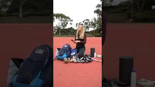 What's in Team USA Heptathlete Chari Hawkins track bag?