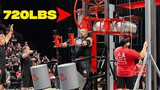 FULL STANDING CHEST PRESS EVENT | 2023 STRONGEST MAN ON EARTH