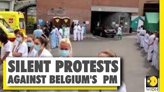 Medics turn their backs on Belgium PM | Sophie Wilmès | Demand more recognition | COVID-19