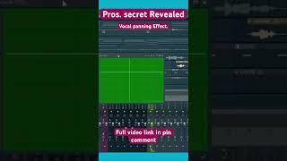 Pro. Vocal mixing secret Revealed!#Shorts #flstudio #vocalmixing