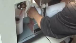 High speed manual small toilet paper band saw cutting machine