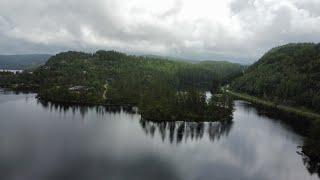 Droneflight in Hynnekleiv - South Norway