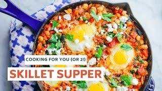 Skillet Supper for One: Shakshuka!