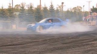 Awesome Subaru STI Burnout!! - Automotion Burnout - Boosted Films