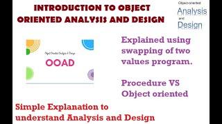 Object-oriented analysis and design-Introduction  OOAD