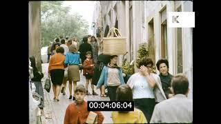 Coimbra Portugal 1960s, Street Scenes in HD from 35mm