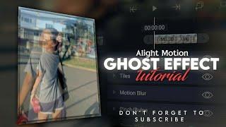 Alight Motion Ghost Effect tutorial. Step-by-step. 675 style | OG KEDEWA