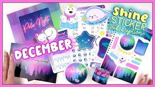 December Shine Sticker Subscription | Polar Nights ‍️️