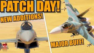 PATCH DAY! STORM WARNING! SHOWING the MAJOR CHANGES from the DEV! SU-27 BUFF! - War Thunder