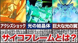 サイコフレームとはなんなのか？開発の歴史や人知を超えた現象について【ゆっくり解説】