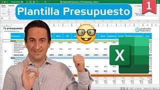 Tutorial Plantilla de Presupuestos en Excel de Explorador Financiero | Descarga gratuita | Parte 1/2