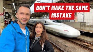 TAKING THE BULLET TRAIN FROM KYOTO TO TOKYO - Japan’s fastest train | What you need to know 