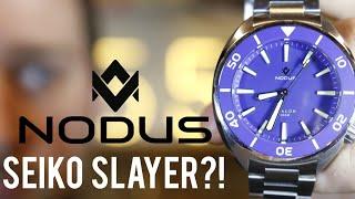 Seiko Slayer: Nodus Avalon Dive Watch | Watch Review & Comparison by 555 Gear