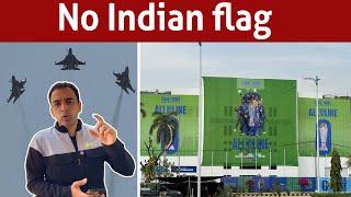 Why No Indian flag in Pak cricket stadiums during champions Trophy