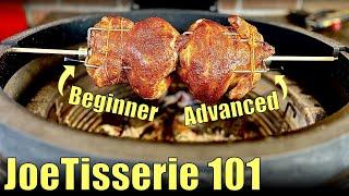 Perfect JoeTisserie chicken... EASY & the HARD(ish) way | Kamado Joe 101