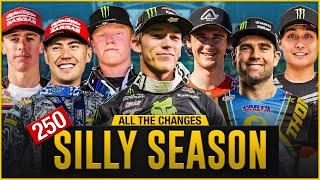 New Bikes, Contracts, Team Changes, and More | Silly Season 250 Class