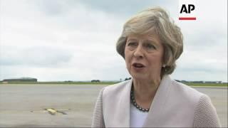 May welcomes Nissan's UK production plans